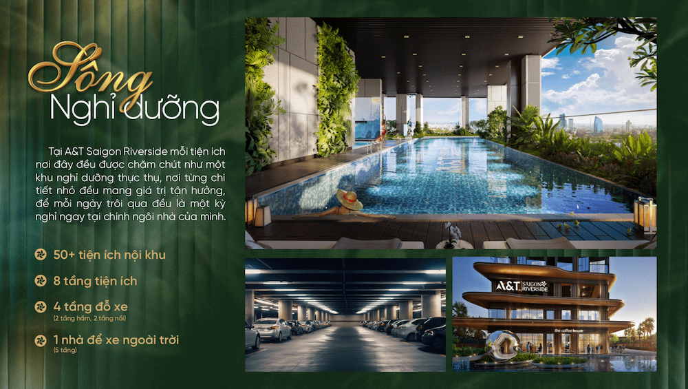 Tiện ích nghỉ dưỡng A&T Saigon Riverside