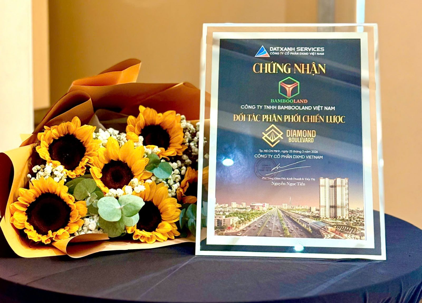 Bambooland – Đơn vị phân phối chiến lược dự án Diamond Boulevard