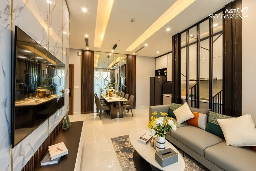 Căn hộ mẫu A&T Sky Garden