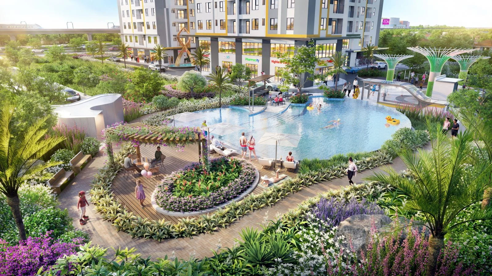 Diamond Bouelvard công viên