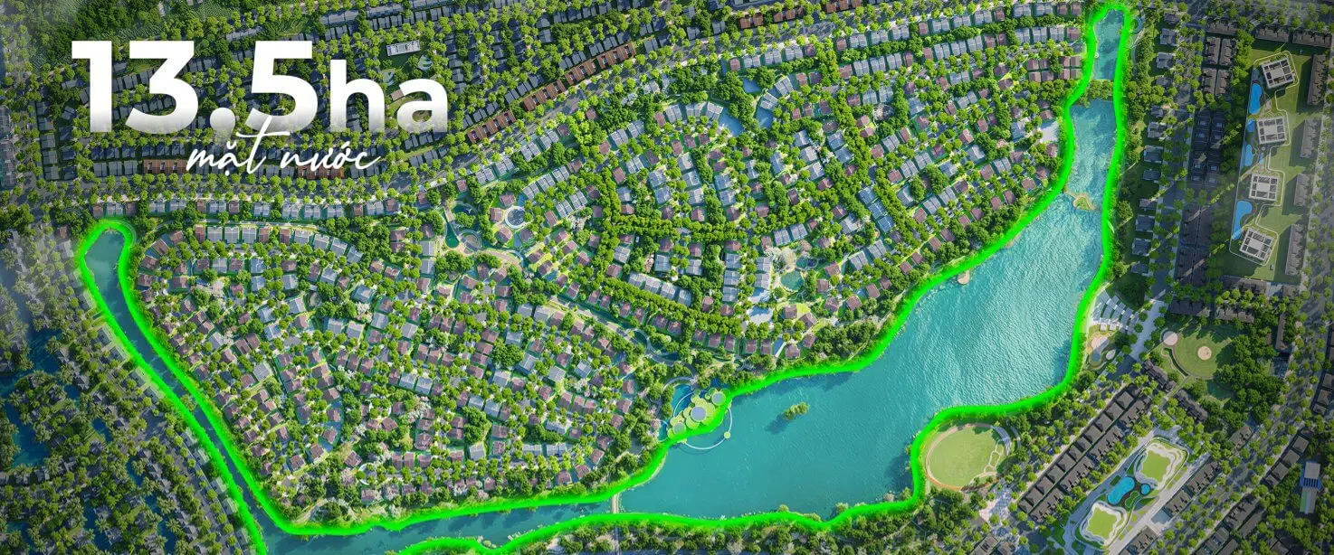 Retreat Forest 3 13,5ha mặt nước tại retreat forest