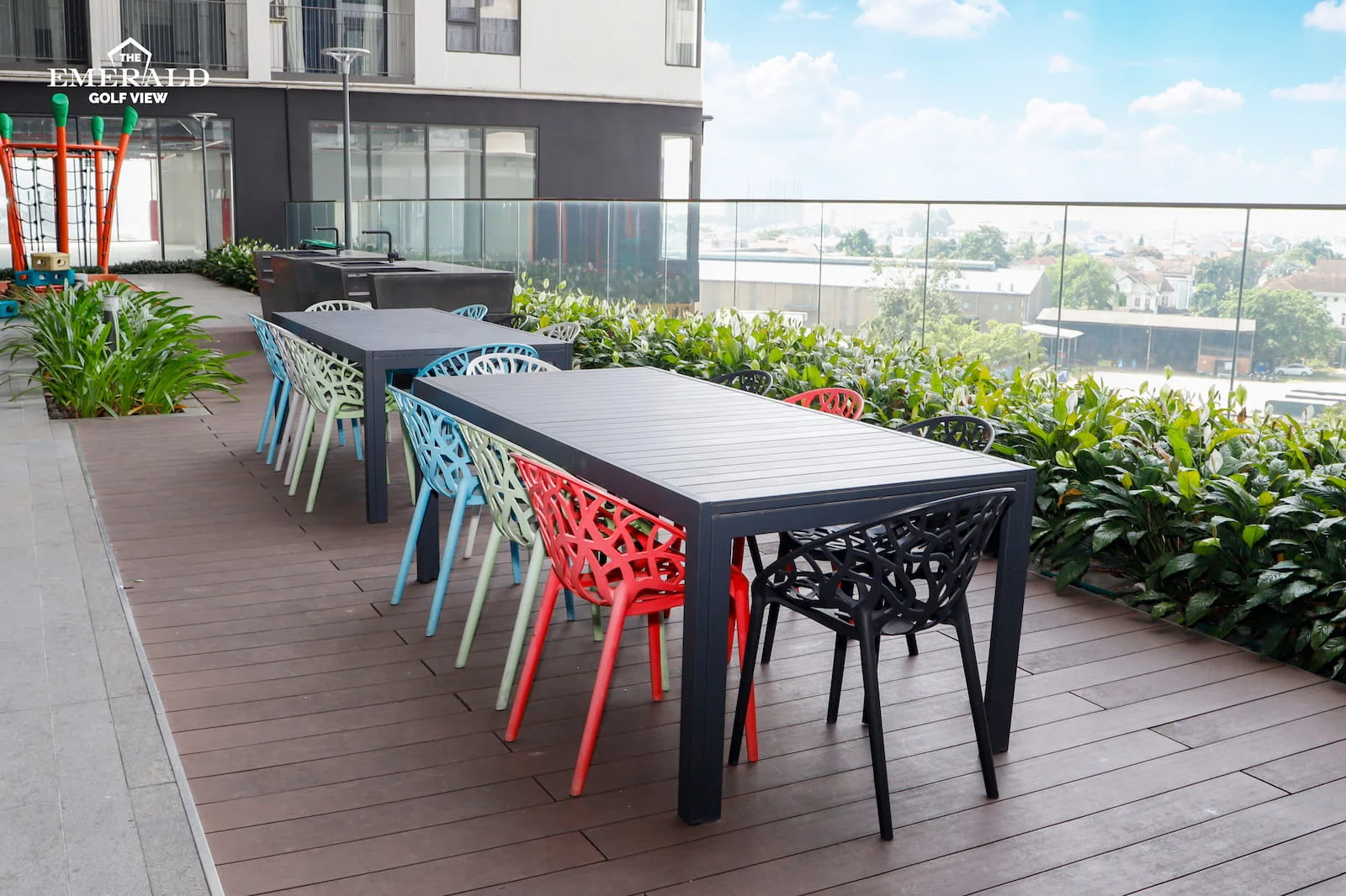 Khu BBQ tiệc nướng 