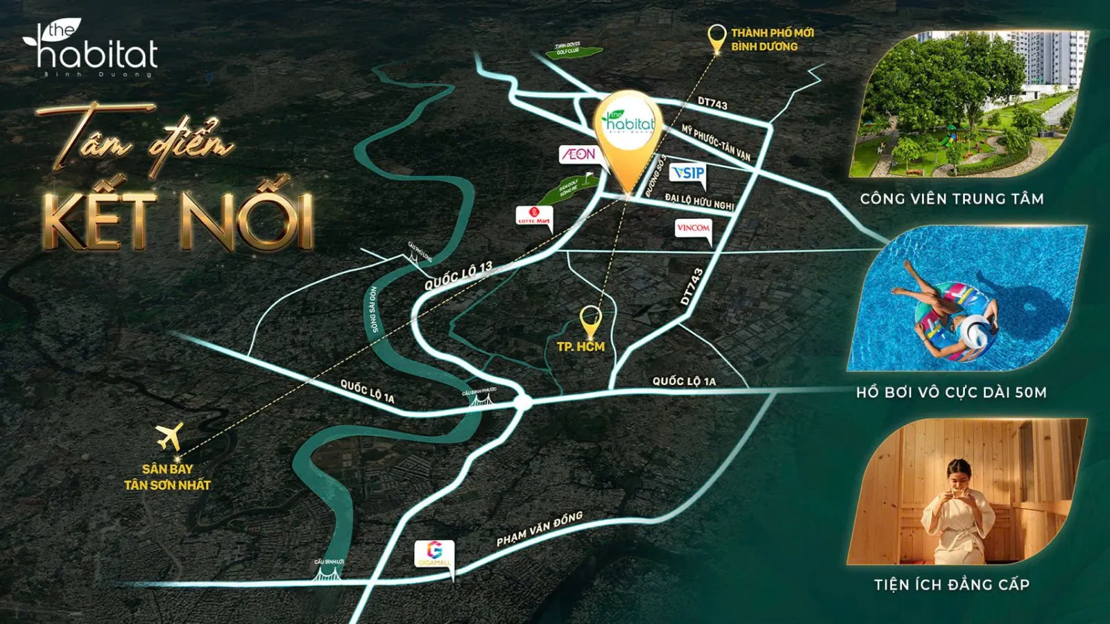 Vị trí căn hộ The Habitat