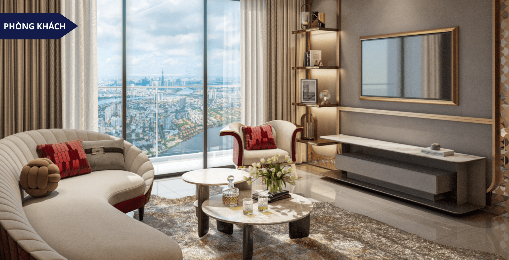 PHÒNG KHÁCH THE PRIVE