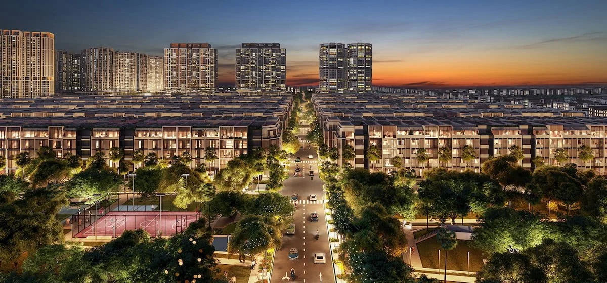 Phu khu nhà phố Soho The Global City