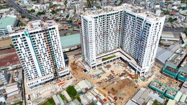 Tiến độ cuối tháng 6/2024 tại công trường Urban Green.