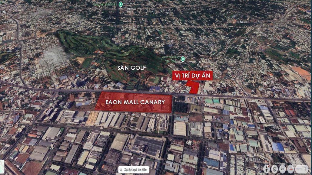 Vị trí Khải Hoàn Imperial