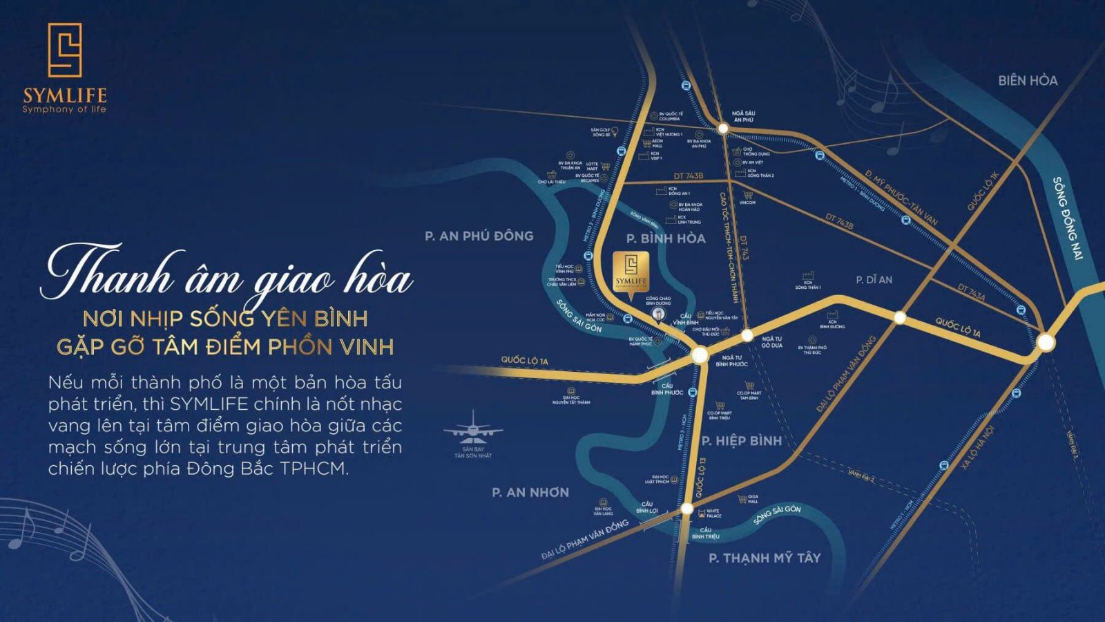 Vị trí căn hộ Symlife