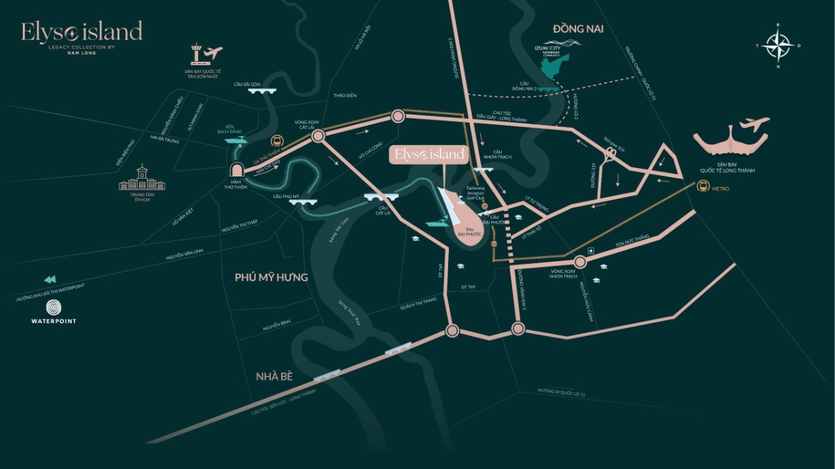 Vị trí Elyse Island