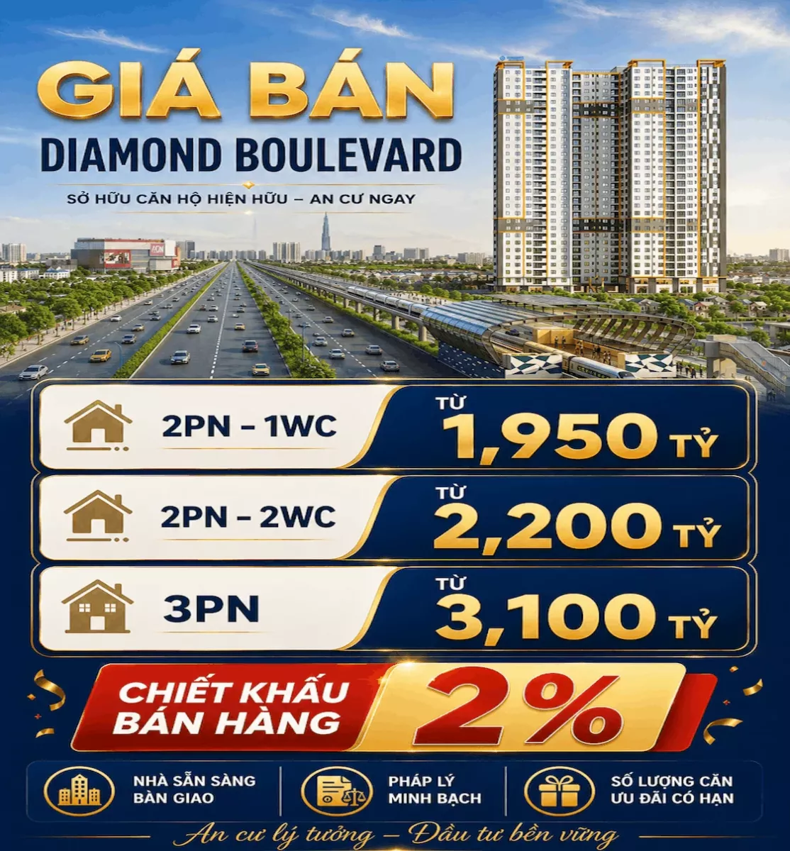 Giá Diamond Boulevard