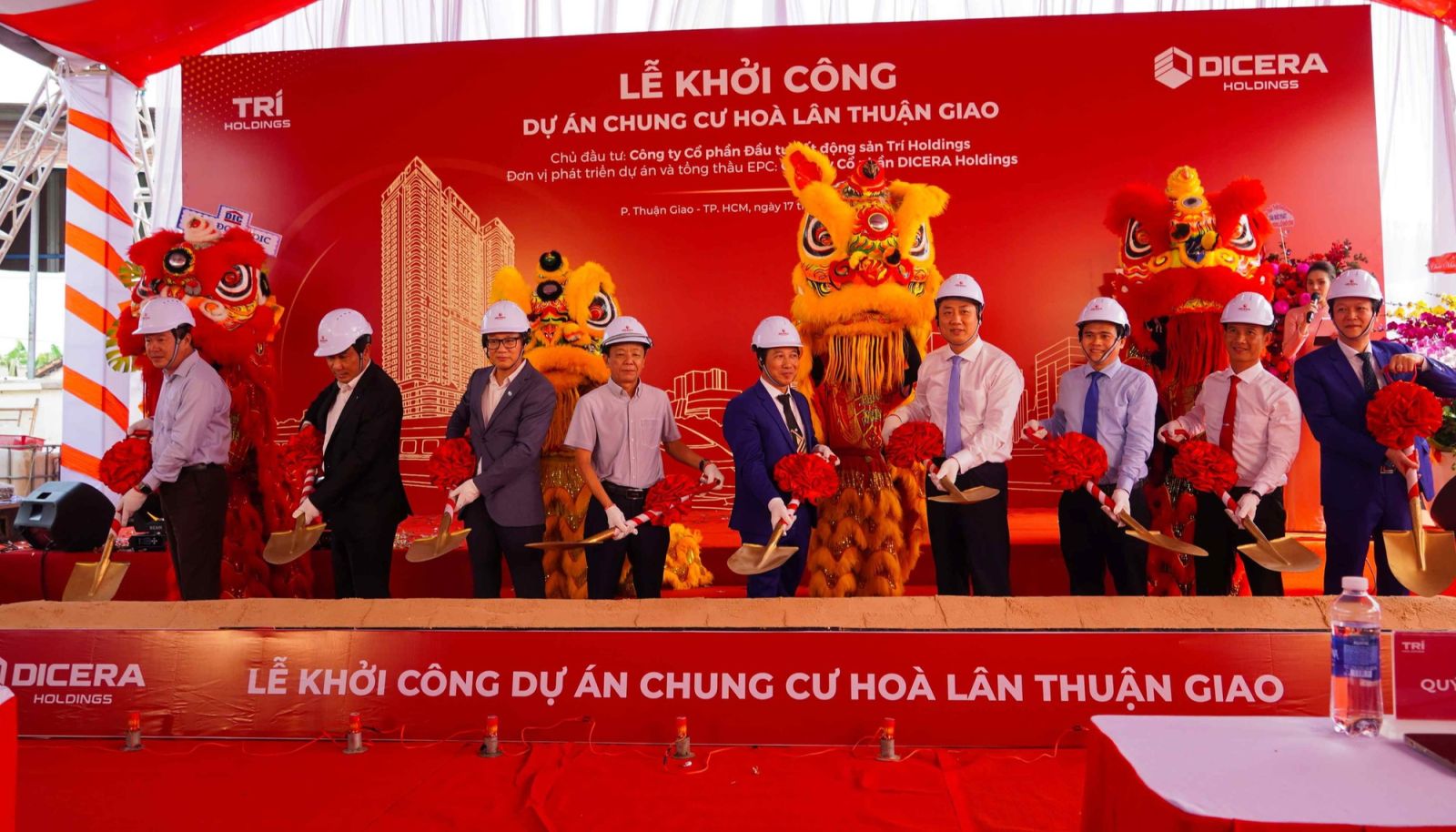Khởi công chung cư hòa Lân Thuận Giao 40 tầng tại TPHCM với quy mô lớn