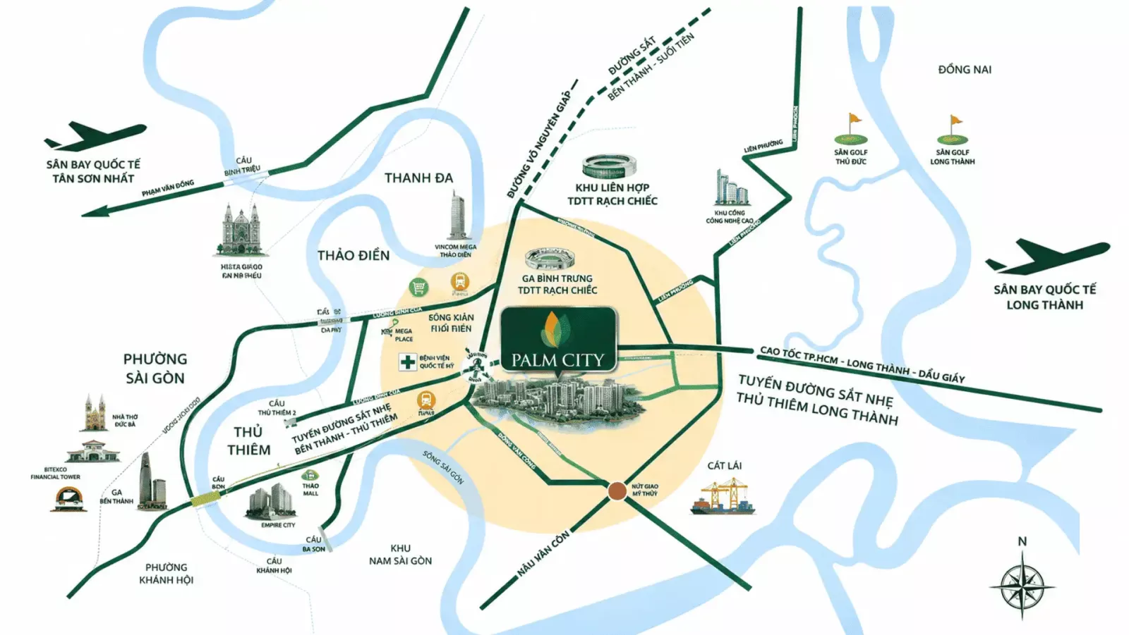 Vị trí Palm City
