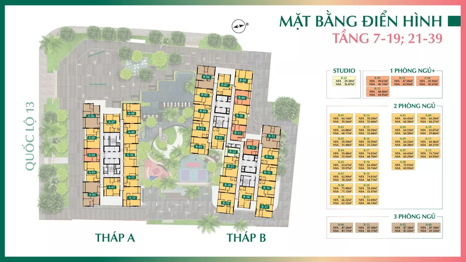 Mặt bằng Emerald Boulevard