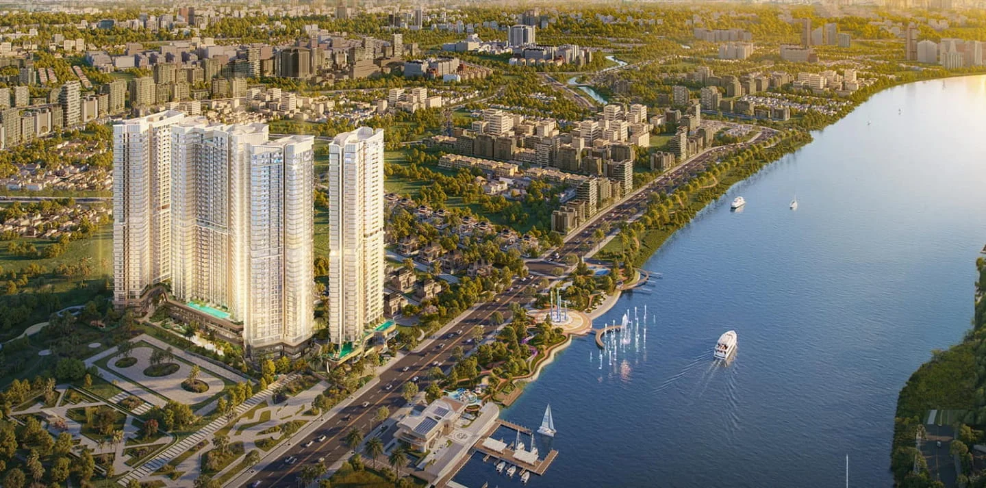 Phối cảnh tổng thể The Emerald Riverpark