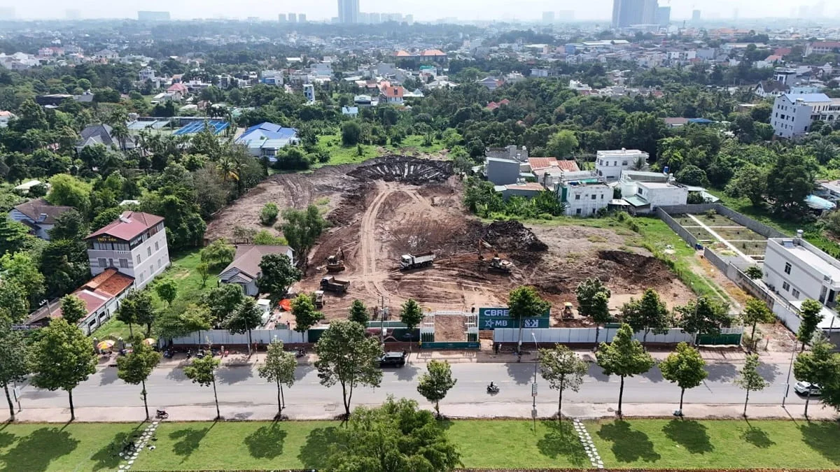 Tiên độ thị công mặt bằng