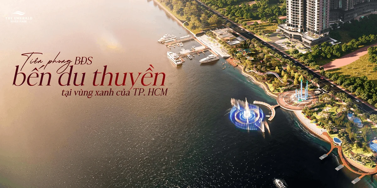 Tiện ích bến du thuyền the emerald river park