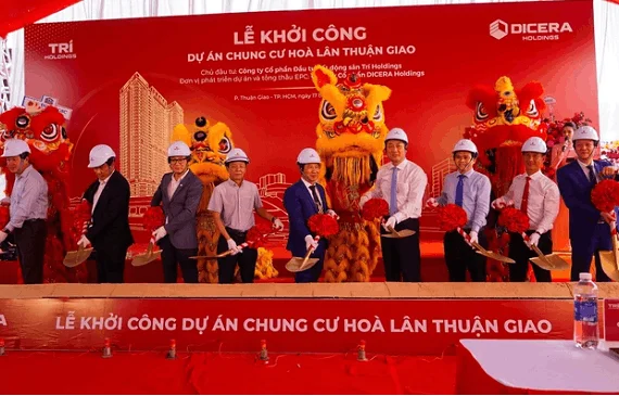 Khởi công dự án chung cư Hoà Lân Thuận Giao