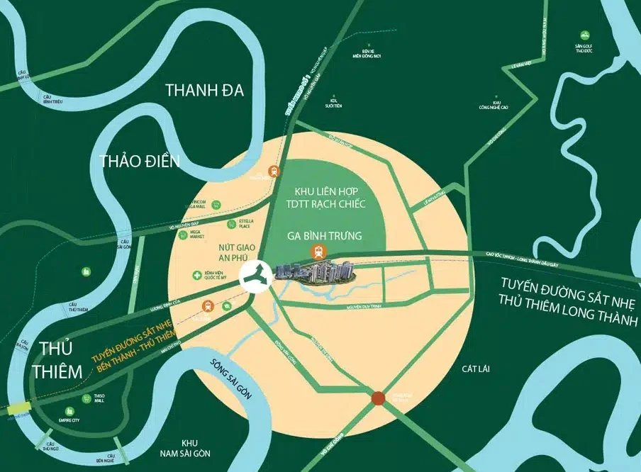 Vị trí Palm River